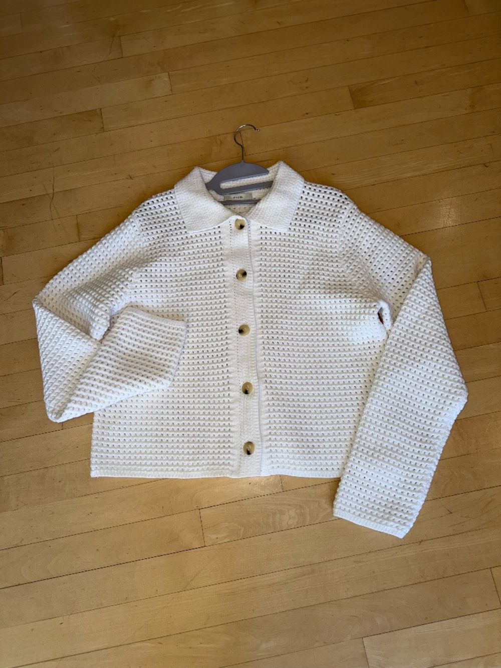 Vince. block stitch cardigan/Jacket sweater, L, CB2621 - Picture 5 of 7